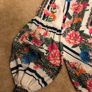 EUC Jealous Tomato blouse with tulip sleeves.